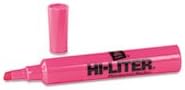 (3 Pack Value Bundle) AVE24010 Desk Style Highlighter Chisel Tip Fluorescent Pink Ink 12/Pk