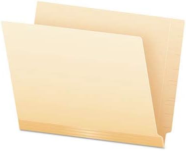 Pendaflex PFX11035 - Manila Laminated Spine Shelf File Folders