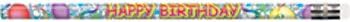 Pencils Happy Birthday Glitz 12/Pk Supplies Supplies Jrm7940b J.R. Moon Pencil Co.