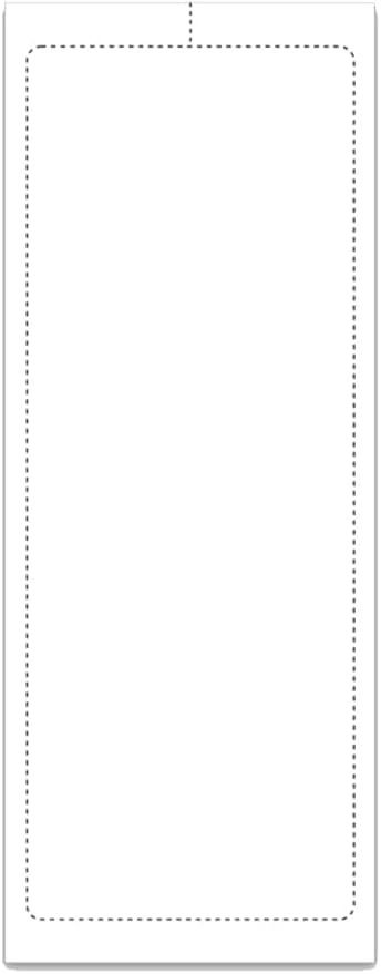 MICRO TEC Blank Addendum Stickers with Permanent Interior – 4-1/4 Wide X 11 Tall Self-Adhesive Forms for Auto Dealerships – Laser Printable Fade-Resistant Sticker Paper – Pack of 1250