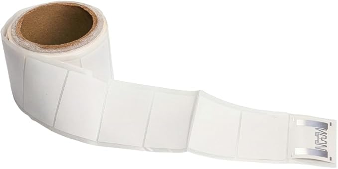 Sticker Label UHF RFID Size 54x34 mm Antenna Size 50x30 mm Chip U9 Made in Vietnam Customize for Inventory Stock