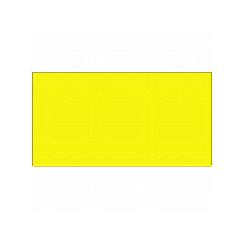 Inventory Rectangle Labels Fluorescent Yellow 3 x 5 500 Per Roll 1 Roll
