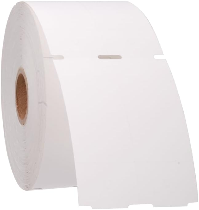 Direct Thermal Consignment Style Tags (White 12 Pack 12000 Labels)