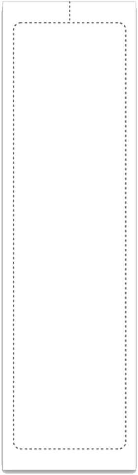 Blank Addendum Window Stickers Self Adhesive – Printable Interior Window Labels 3-1/8 X 11 in Permanent Adhesive – Plain Stock Decals for Automotive Dealership Retail Office – Pack of 250