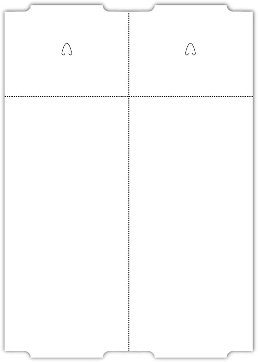Direct Thermal Consignment Style Tags (White 12 Pack 12000 Labels)