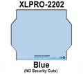 189000 XLPro 2202 Compatible Blue Labels for XLPRO 22DA &amp 22DC Price Guns. Full Case + 12 Ink Rollers NO Security cuts.