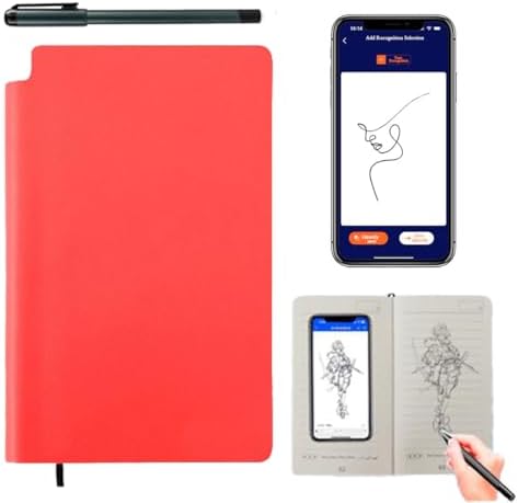 Smart Digital Pen Drawing Notebook - Real-time Sync &amp Text Conversion Perfect for Note Taking Digital Art Meetings and Effortless Sharing of Handwritten Notes.