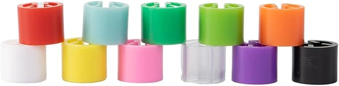 Durable 700pcs Plastic Number Markers Hanger tag Size dividers Garment Sizer Marker Coding Clip(19)