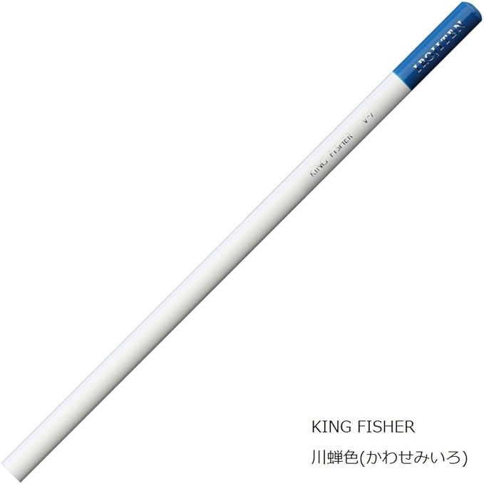 Tombow Pencil CI-RV7-6P Colored Pencils Color Dictionary Solid Color River Color 6 Pieces