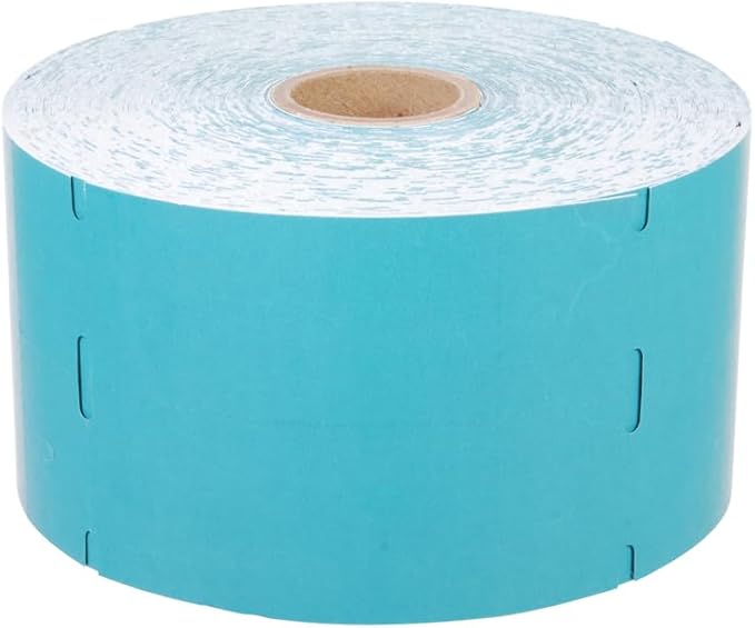 Direct Thermal Consignment Style Tags (Teal 12 Pack 12000 Labels)