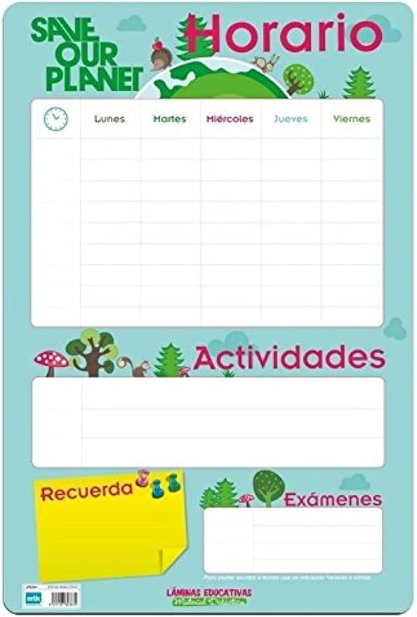 School Hours Educational Print