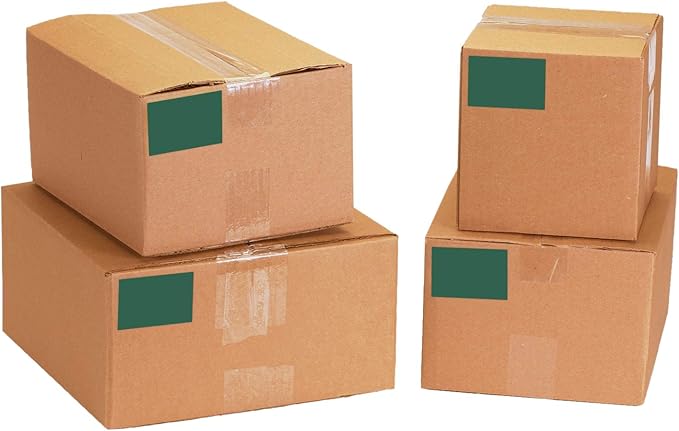 Tape Logic Inventory Rectangle Label 4 L x 2 W Green Roll of 500 (DL636D)