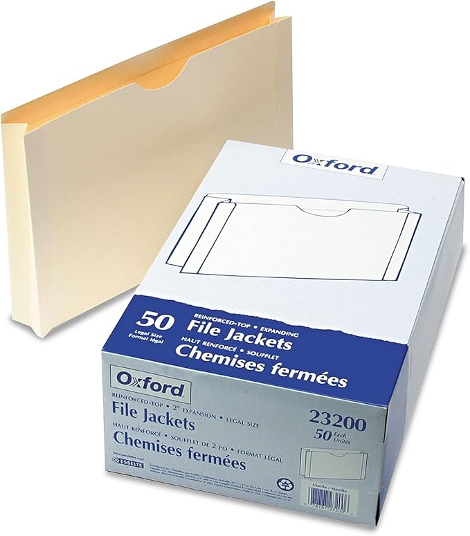 ESS23200 - Pendaflex Reinforced Top Tab File Jacket