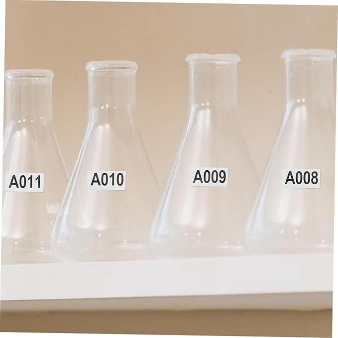 ABOOFAN 3 Rolls Classification Label Stickers for Inventory Large Capacity Numbered Stickers Warehouse Self-Adhesive Tags