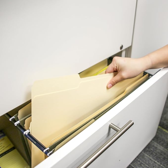 1/3 Cut Legal Size Manila File Folder (Pack of 100)