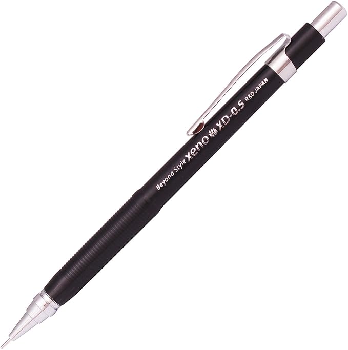 Xeno Beyond Style-Xd Mechanical Pencil for Drafting Sharp Pencils 0.3 mm /0.5 mm /0.7 mm /0.9 mm/ 1.3 mm (Pack of 5 Pencils)