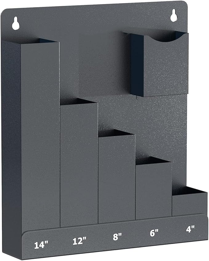 Pack of 1 Metal Cable Tie Planner Wall Mount Storage Structure Space Efficient for Home Transport Convenience Pack Tie Storage