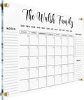 Large Personalized Acrylic Wall Calendar - Personalized 2026 Dry Erase Calendar Family Calendar Monthly and Weekly Board Family Planner (24x18 Standard Package)