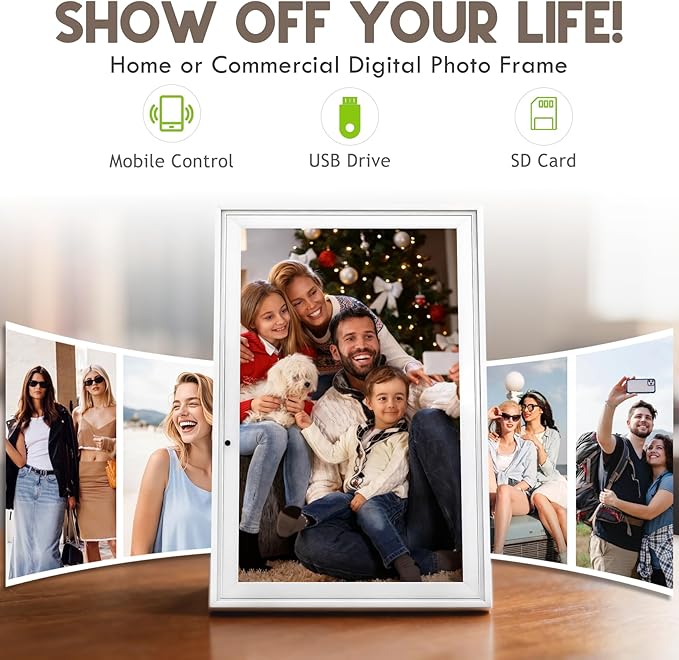 UPGRADED 15.6 Digital Calendar Smart Touchscreen Chore Chart &amp Planner with Mobile Interconnection Multi-functional Electronic Calendar for Schedule Meal Planner Chore Chart Photo Display