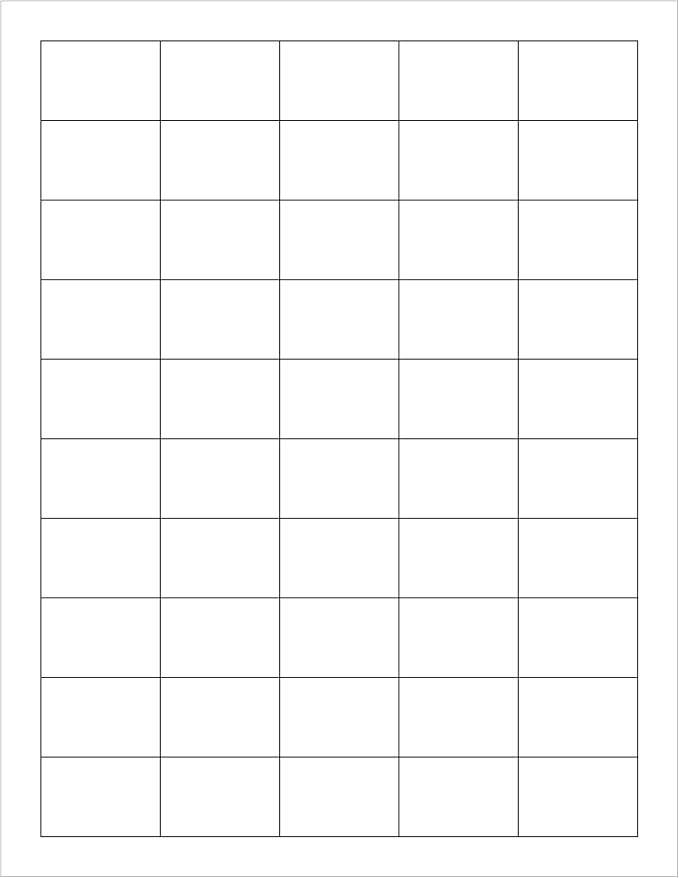 TAPE LOGIC Removable Rectangle Laser Labels 1 1/2x1 White (5000-pk) Self-Adhesive All Purpose Blank Sticker Label 50 per Sheet Printable Office &amp Personal Supplies for Address Shipping &amp Ma