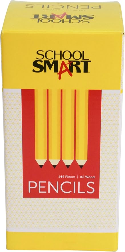 School Smart - 84808 Hexagonal Pencil Number 2 Pack of 144