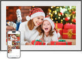 Dragon Touch 15.6 Inch Large Digital Picture Frame - WiFi Digital Photo Frame with 32GB Storage FHD 1080P Touch Screen Auto-Rotate Share Photos/Videos Instantly via Free App Best Gifts for Mom