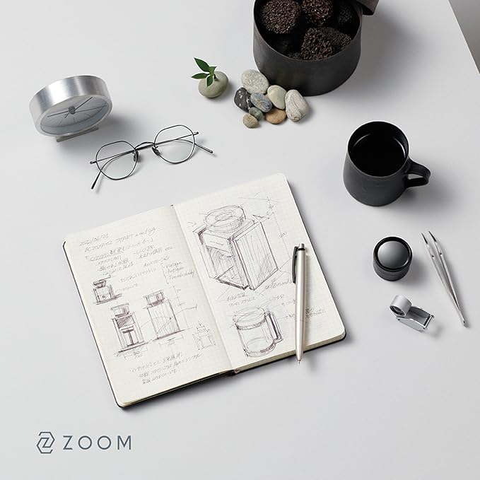 ZOOM SH-ZC1 Mechanical Pencil 0.02 inch (0.5 mm) Sand Silver Stylish Popular