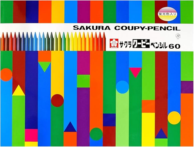 SAKURA CREPAS COUPY PENCIL 60 COLOR SET