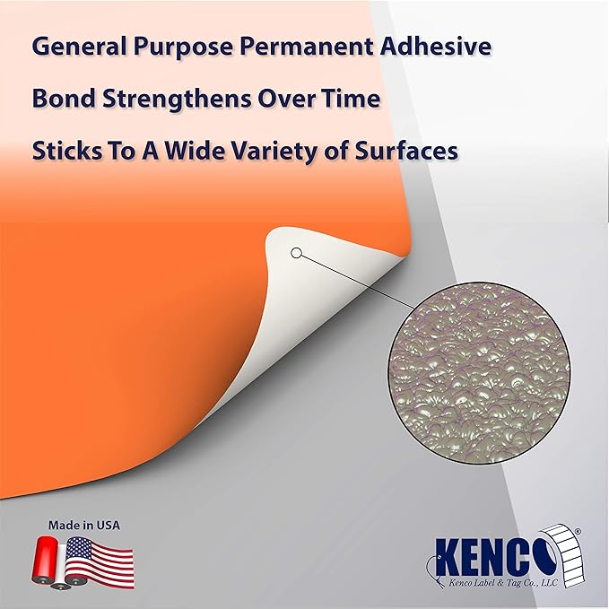 4 X 6 Direct Thermal Perforated Stickers Labels for Shipping Labels Inventory and Color Coding - Compatible with Zebra Rollo Godex and More (Rainbow Pack 7 Rolls)